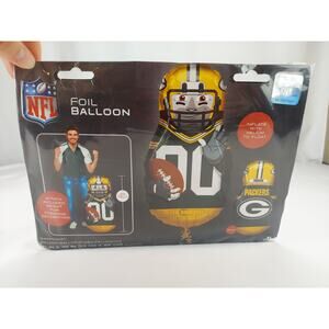 NFL Official Green Bay Packers Foil Standing or Floating Balloon